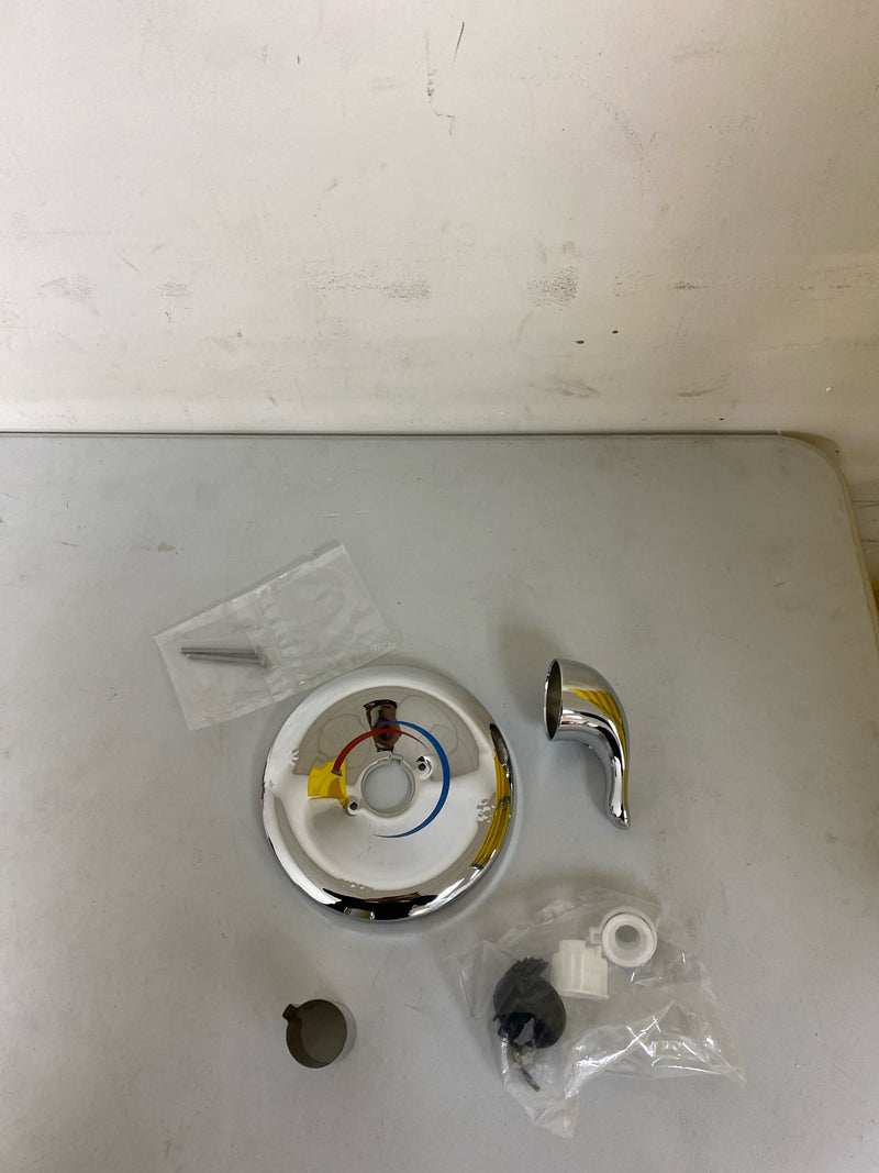 Moen TL181 Single Handle Posi-Temp Pressure Balanced Valve Trim Only from the Chateau Collection (Less Valve) - Chrome