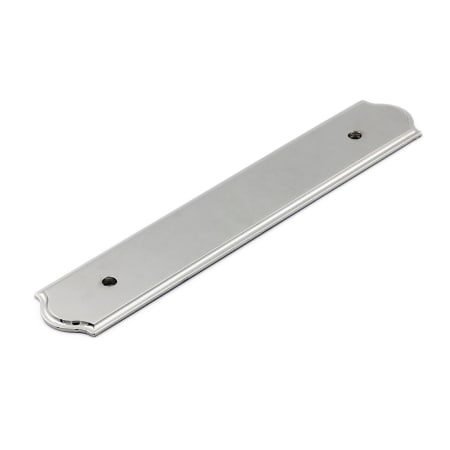 Richelieu BP1040128180 5 Inch Center to Center Backplate for Cabinet Pull - Polished Nickel