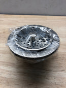 Signature Hardware SH171PN 3-1/2" Basket Strainer for Sinks up to 1" Thick - Polished Nickel