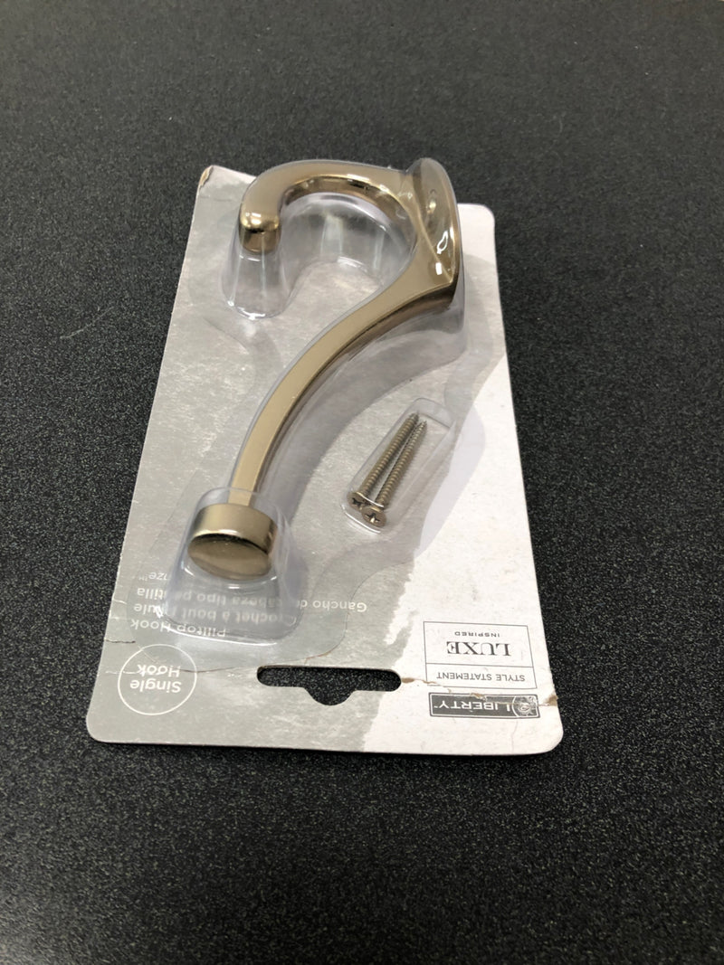 Liberty Hardware B34865C-CZ-U Pilltop 5-5/8" Long Double Pronged Utility Hook - Champagne Bronze