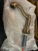 Delta 3597LF-CZMPU Cassidy Gold 8 in. Widespread 2-Handle Bathroom Faucet with Metal Drain Assembly in Champagne Bronze