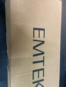 EMTEK Empowered Motorized Baden Keypad Entry Set with Matching Finish Laurent Knob - Choice of 4 Finishes - EMP0103LAUUS19 - Flat Black (US19)