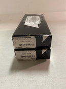 Alno A860-6-SB Modern 6" Center to Center Acrylic Bar Cabinet Handle Cabinet Pull with Solid Brass Mount - Satin Brass