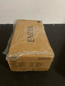 Emtek 8469US4 Square Brass Modern Single Cylinder Keyed Entry Deadbolt - Satin Brass