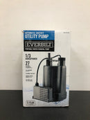 Everbilt EBAU33 1/3 HP Automatic Utility Pump
