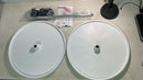 Rev-A-Shelf 20'' Lazy Susan Full-Circle Polymer 2-Shelf, White, 3072-20-11-52