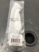 Top Knobs TK3002BLK Ellis 5-1/16 Inch Center to Center Bar Cabinet Pull - Flat Black