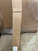 Ginger 5085SQ/PC 36" Square Corner Grab Bar Tube - Polished Chrome