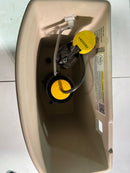Kohler K-4143-0 Corbelle 1.28 GPF Toilet Tank Only with AquaPiston Flushing and Left-Hand Trip Lever - White