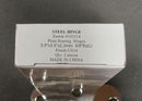 Emtek 9103314 3.5" x 3.5" Plain Bearing 5/8" Radius Corners Hinges 2 Pair