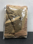 Achim OMTU63ER06 Ombre 50 in. W x 63 in. L Polyester Light Filtering Window Panel in Earth