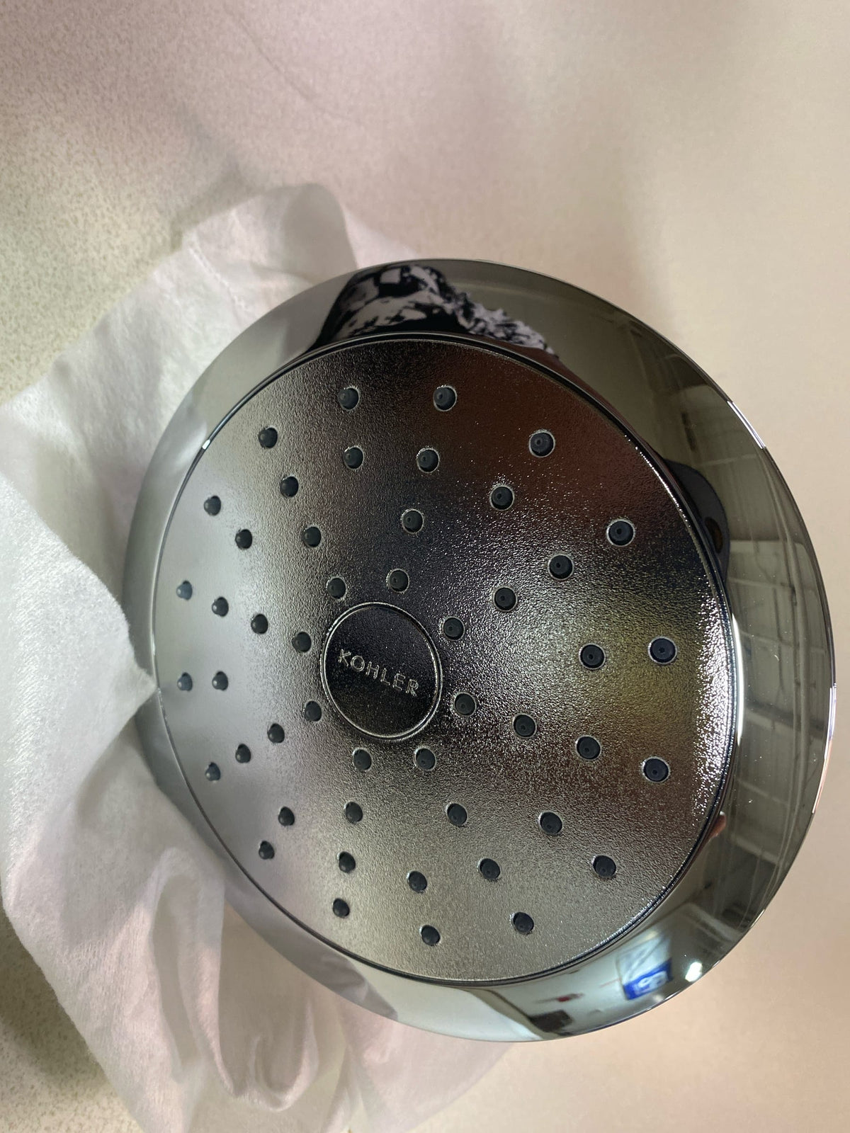 Kohler 10327-G-CP Forté Single-function showerhead, 1.75 gpm, Polished Chrome