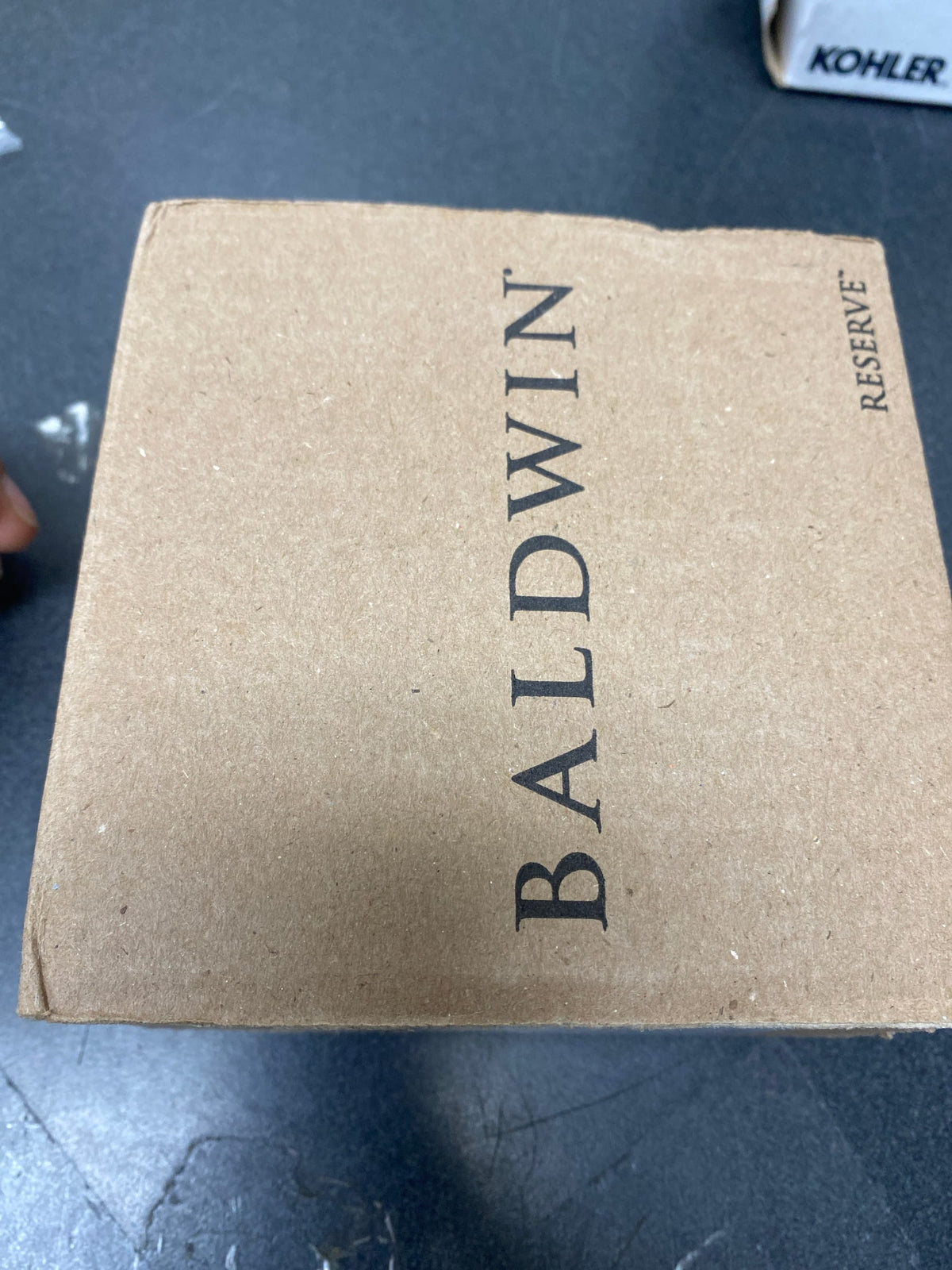 Baldwin Contemporary Square Single Cylinder Keyed Entry Deadbolt