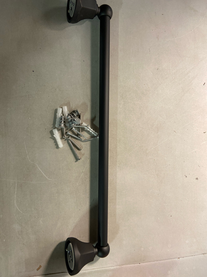 Rohl We1/18 Wellsford 18" Towel Bar Matte Black