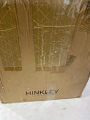 Hinkley Quentin Collection Four Light Stem Hung Foyer Chandelier, Buckeye Bronze