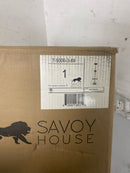 Savoy House 7-9006-3-89 Akron 3 Light 12" Wide Taper Candle Pendant - Matte Black