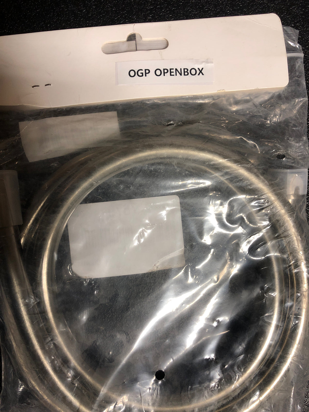 Signature Hardware PVC 59" Hose For Hand Shower - Brushed Nickel - FH8837-BN-U