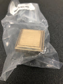 Emtek 86295US4 American Designer 1-1/4 Inch Square Cabinet Knob - Satin Brass