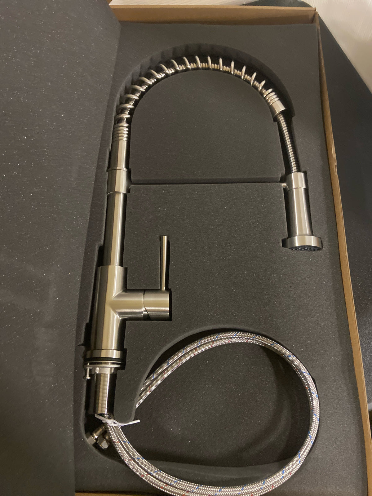 Signature Hardware 500592 Swinton 1.75 GPM Single Hole Pre-Rinse Outdoor Kitchen Faucet - Stainless Steel