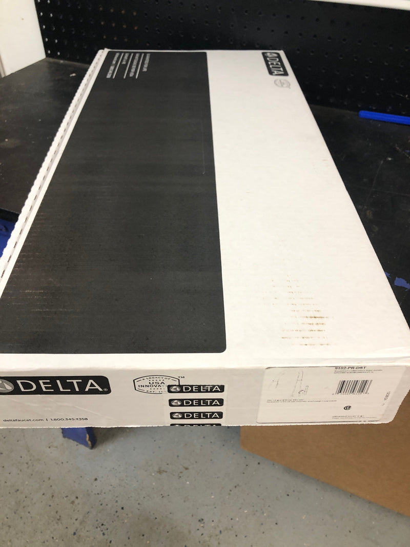 Delta 9182-PR-DST Emmeline 1.8 GPM Single Hole Pull Down Kitchen Faucet with ShieldSpray and Magnetic Docking Spray Head - Lumicoat Chrome