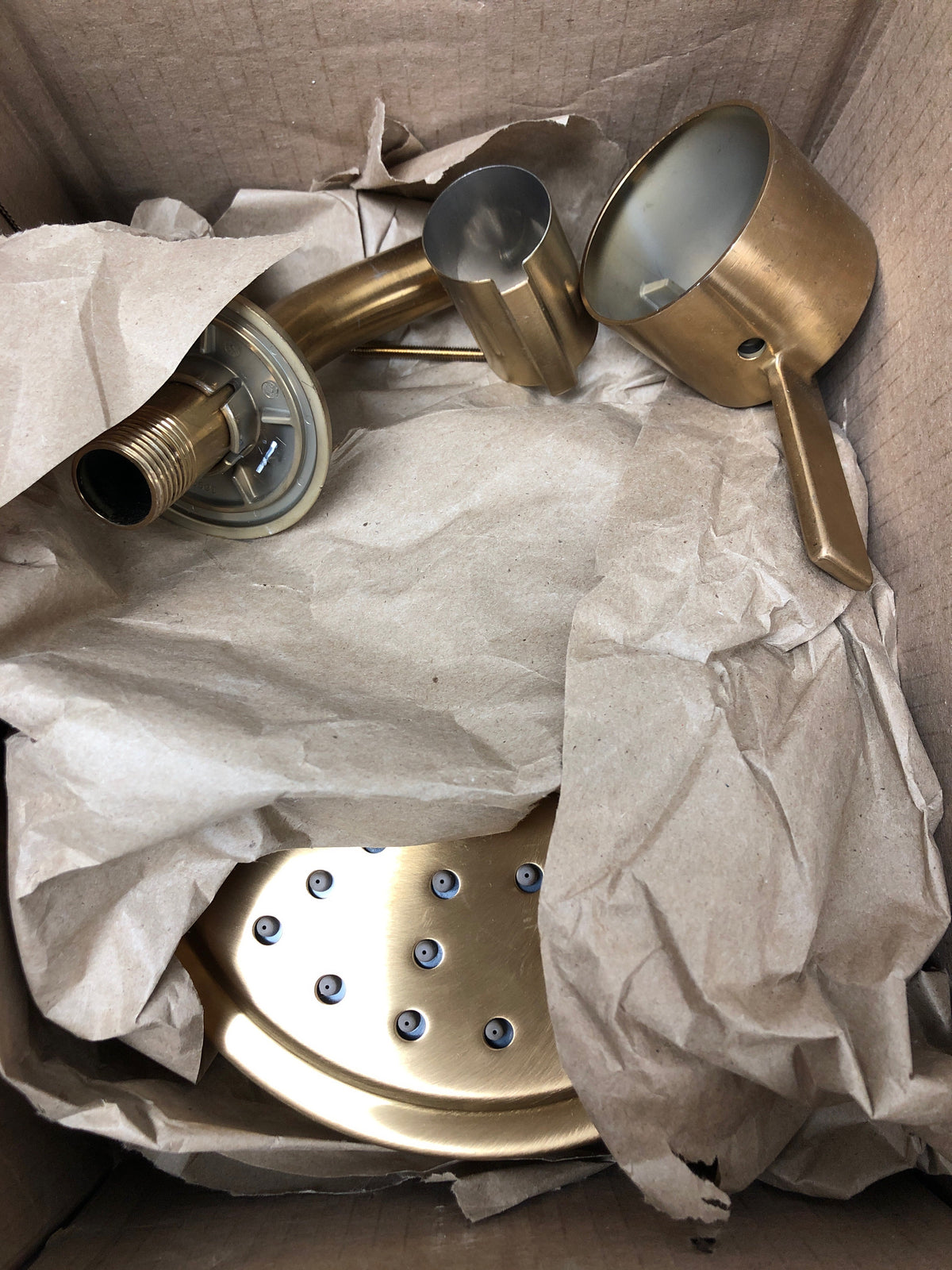 Moen T2262EPBG Cia Shower Only Trim Package with 1.75 GPM Single Function Shower Head - Brushed Gold