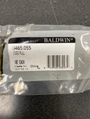 Baldwin 0465055 3/4 Inch x 3-7/8 Inch Solid Brass Edge Pull - Polished Nickel