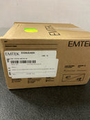 Emtek 5122HLOUS4LH Helios Left Handed Single Cylinder Keyed Entry Door Lever Set with Square Rose - Satin Brass