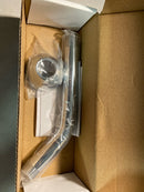 Speakman S-2500 7" Brass Shower Arm and Flange with 1/2" NPTM Inlet and Outlet - Polished Chrome
