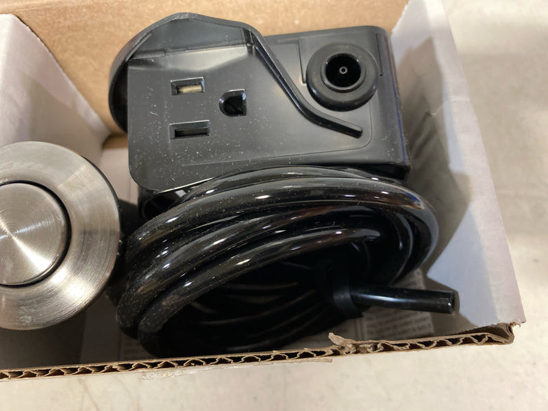 Delta 72050-AR Garbage Disposal Air Switch with Dual Outlet Power Module - Arctic Stainless