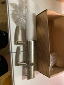 Baldwin 6973056FD Houston Dummy Handleset Trim Set - Satin Nickel