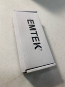 Emtek 92033US3 3-1/2" x 3-1/2" Plated Steel Heavy Duty 5/8" Radius Round Corner Plain Bearing Hinges - Pair - Polished Brass