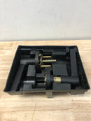 Kwikset Safe Lock Daylon Lever Round Rose Passage Lock Matte Black