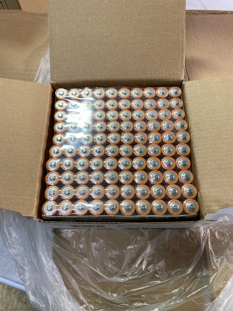 NABC UltraLast ULA100AAB AA Size General Purpose Battery - Alkaline - 1.5V DC General Purpose Battery-100 count