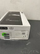 Delta 5776-PR-MPU-DST Stryke 1.2 GPM Single Hole Bathroom Faucet with Push Pop-Up Drain Assembly, Helo Style Handle, Diamond Seal Ceramic Disc Cartridges, and Arc Spout - Lumicoat Chrome