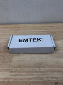 Emtek 91014US14 4" x 4" Square Corner Plain Bearing Mortise Hinge - Pair - Polished Nickel