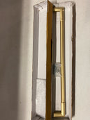 Signature Hardware 450311 6" Lunata Solid Brass Cabinet Pull - Satin Brass