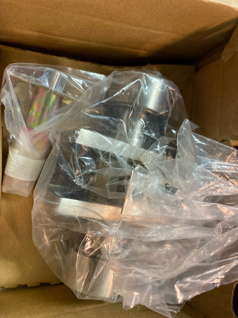 Emtek Round Key in Knob Satin Nickel 5122 Square Rosette