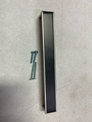 Sietto P-2000-8-MB-SN Fusion 8 Inch Center to Center Handle Cabinet Pull - Matte Black / Satin Nickel