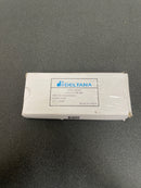 Deltana S44R5HDB1B 4" x 4" Ball Bearing 5/8" Radius Corners Mortise Hinge - Pair - Black