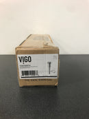 VIGO Vessel Bathroom Sink Pop-Up Drain and Mounting Ring in Chrome-VG07000CH