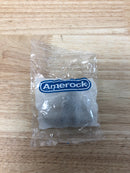 Amerock BP36647G10BCR London 2-1/2 Inch Bar Cabinet Knob - Satin Nickel / Black Chrome