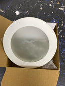 ELCO Lighting EL912W 4” Shower Trim with Frosted Lens - EL912