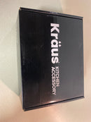 Kraus KGR-500SFBB CleanMate Glass Rinser for Kitchen Sink in Spot-Free Brushed Brass