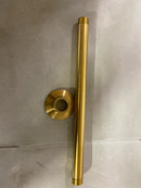 Kohler K-7392-2MB 11-15/16" Ceiling Mounted Shower Arm and Flange - Vibrant Brushed Moderne Brass