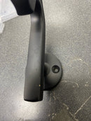 Hickory Hardware H077888MB Woodward 1-3/4" Wide Classic Modern Single Wall Mount Bath Robe Towel Utility Hook - Matte Black