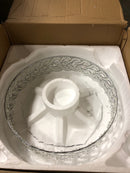 Bella depot BD4203-C 42 in. LED Chrome Retractable Ceiling Fan with Light Kit and Remote Control