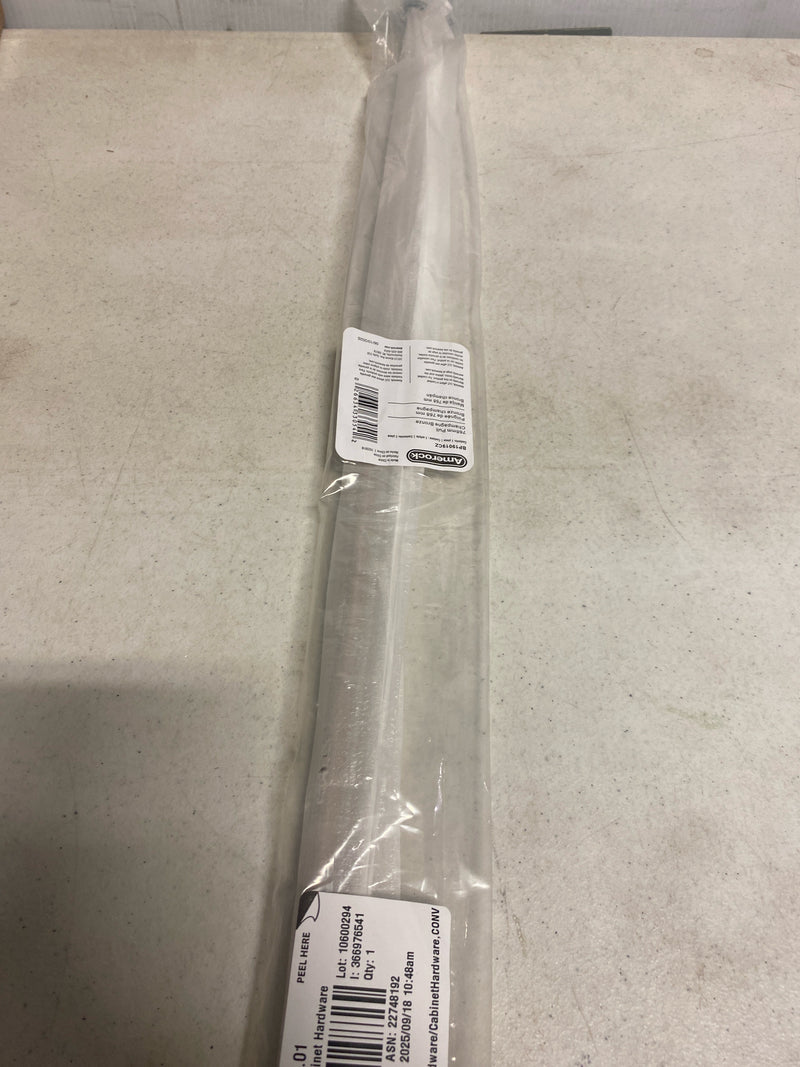 Amerock BP19019CZ | Bar Pulls 30-1/4 inch (768mm) Center-to-Center Champagne Bronze Cabinet Pull | Kitchen Cabinet Hardware | Furniture Hardware | Drawer Handle