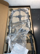 Signature Hardware SHXCEL107ZSS Eiler 1.8 GPM Single Handle Deck Mounted Pre-Rinse Pull Down Kitchen Faucet - Stainless Steel