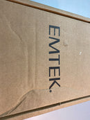 Emtek 512LUUS19 Luzern Single Cylinder Keyed Entry Lever Set from the Brass Modern Collection - Flat Black