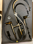 Rohl Armstrong Pull-Down Bridge Kitchen Faucet With C-Spout